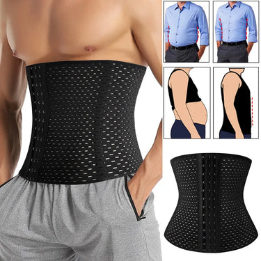 Ceinture Abdominale de Contention avec plusieurs crochets de fermeture pour un soutien optimal et une silhouette affinée. - cocoonease